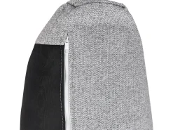 New Beliani 3-Istuttava Sohva Kangas Vaaleanharmaa Nivala