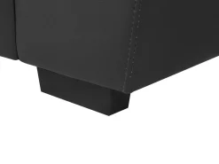 Flash Sale Beliani 3-Istuttava Sohva Keinonahka Musta Vogar