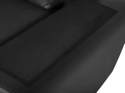 Sohvat<Beliani 2-Istuttava Sohva Keinonahka Musta Vogar