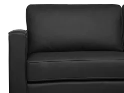 Sohvat<Beliani 3-Istuttava Sohva Musta Savalen