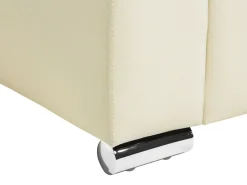 Sohvat<Beliani 3-Istuttava Sohva Nahka Kermanvalkoinen Helsinki