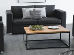 New Beliani 3-Istuttava Sohva Nahka Musta Helsinki