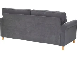 Flash Sale Beliani 3-Istuttava Sohva Sametti Tummanharmaa Ronneby