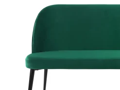 Online Beliani 2-Istuttava Sohva Sametti Tummanvihrea Osby