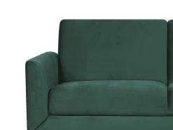 Sohvat<Beliani 3-Istuttava Sohva Samettinen Vihrea Fenes