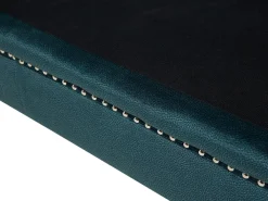 Sohvat<Beliani 2-Istuttava Sohva Samettinen Sinivihrea Gaula