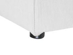 Sohvat<Beliani 3-Istuttava Sohva Vakosametti Luonnonvalkoinen Lemvig