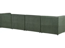 Sohvat<Beliani 4-Istuttava Sohva Vakosametti Tummanvihrea Lemvig