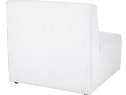 Cheap Beliani 4-Istuttava Sohva Vakosametti Luonnonvalkoinen Lemvig