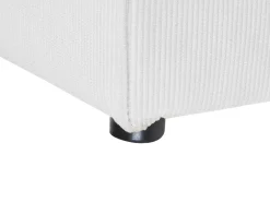 Cheap Beliani 4-Istuttava Sohva Vakosametti Luonnonvalkoinen Lemvig