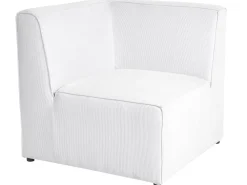 Cheap Beliani 4-Istuttava Sohva Vakosametti Luonnonvalkoinen Lemvig