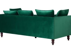 Store Beliani 3-Istuttava Sohva Vihrea Fenstad