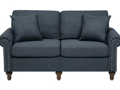 Sohvat<Beliani 5-Istuttava Sohvaryhma Kangas Tummanharmaa Otra