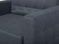 Sohvat<Beliani 5-Istuttava Sohvaryhma Kangas Tummanharmaa Aberdeen