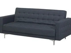 Sohvat<Beliani 5-Istuttava Sohvaryhma Kangas Tummanharmaa Aberdeen