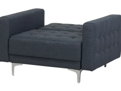 Sohvat<Beliani 5-Istuttava Sohvaryhma Kangas Tummanharmaa Aberdeen