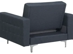 Sohvat<Beliani 5-Istuttava Sohvaryhma Kangas Tummanharmaa Aberdeen