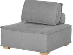 Sohvat<Beliani 4-Istuttava Sohvaryhma Kangas Harmaa Tibro