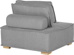 Sohvat<Beliani 4-Istuttava Sohvaryhma Kangas Harmaa Tibro