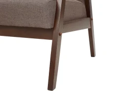 Sohvat<Beliani 6-Istuttava Sohvaryhma Kangas Ruskea Asnes