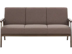 Sohvat<Beliani 6-Istuttava Sohvaryhma Kangas Ruskea Asnes