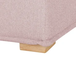 Online Beliani 4-Istuttava Sohvaryhma Kangas Vaaleanpunainen Tibro