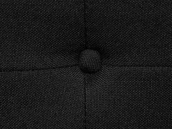 Fashion Beliani 6-Istuttava Sohvaryhma Kangas Musta Florli