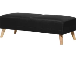 Fashion Beliani 6-Istuttava Sohvaryhma Kangas Musta Florli