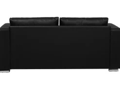 Outlet Beliani 6-Istuttava Sohvaryhma Nahka Musta Helsinki