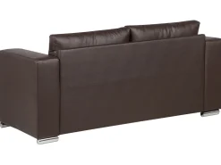 Sohvat<Beliani 6-Istuttava Sohvaryhma Nahka Ruskea Helsinki