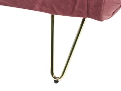 Best Sale Beliani 3-Istuttava Sohvaryhma Sametti Vaaleanpunainen Vestfold