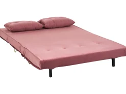 Best Sale Beliani 3-Istuttava Sohvaryhma Sametti Vaaleanpunainen Vestfold