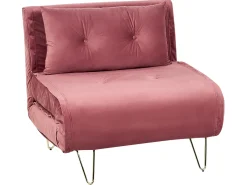 Best Sale Beliani 3-Istuttava Sohvaryhma Sametti Vaaleanpunainen Vestfold