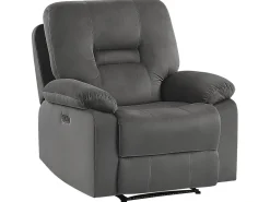 Shop Beliani 6-Istuttava Sohvaryhma Sametti Sahkosaadettava Tummanharmaa Bergen