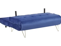 Sohvat<Beliani 3-Istuttava Sohvaryhma Sametti Laivastonsininen Vestfold