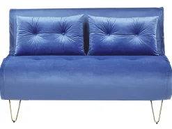 Sohvat<Beliani 3-Istuttava Sohvaryhma Sametti Laivastonsininen Vestfold