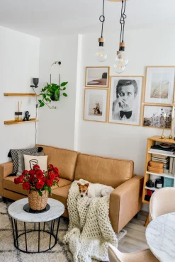 Sohvat<Beliani 3-Istuttava Tekonahkainen Sohva Ruskea Savalen