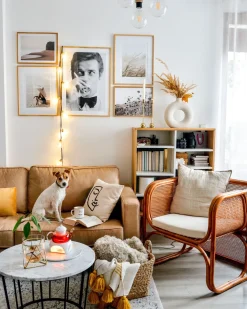 Sohvat<Beliani 3-Istuttava Tekonahkainen Sohva Ruskea Savalen