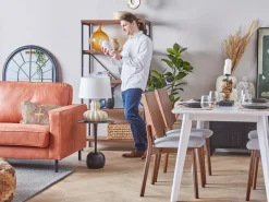 Sohvat<Beliani 3-Istuttava Tekonahkainen Sohva Ruskea Savalen