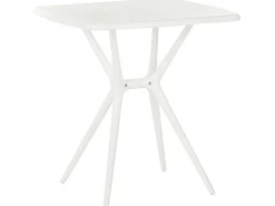 Flash Sale Beliani 2-Istuttava Turkoosi / Valkoinen Muovinen Bistrosetti Sersale / Camogli