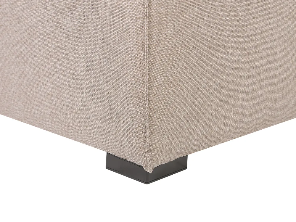 Hot Beliani 7-Istuttava Ulkokulmasohva Ja Rahi Kangas Vasenk. Beige Arezzo