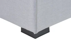 Cheap Beliani 7-Istuttava Ulkokulmasohva Ja Rahi Kangas Vasenk. Vaaleanharmaa Arezzo