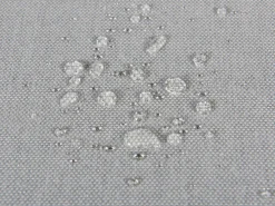 Ulkokalusteet<Beliani 7-Istuttava Ulkokulmasohva Ja Rahi Kangas Oikeak. Vaaleanharmaa Arezzo