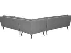 Ulkokalusteet<Beliani 5-Istuttava Ulkokulmasohva Kangas Harmaa Loretello