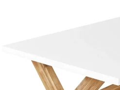 Clearance Beliani 8-Istuttava Ulkoruokailuryhma Jakkaroilla Kuitusementti Valkoinen Olbia