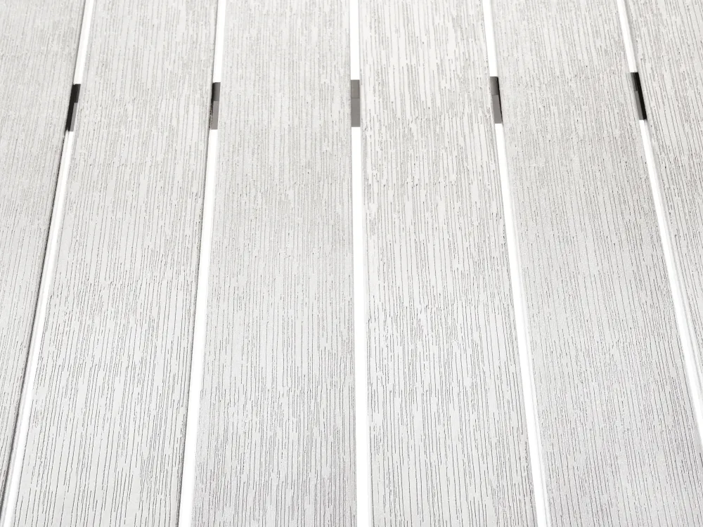 Ulkokalusteet<Beliani 6-Istuttava Ulkoruokailuryhma Alumiini Valkoinen Nardo