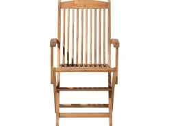 Ulkokalusteet<Beliani 8-Istuttava Ulkoruokailuryhma Aurinkovarjolla Akasiapuu Tummanpunainen Maui