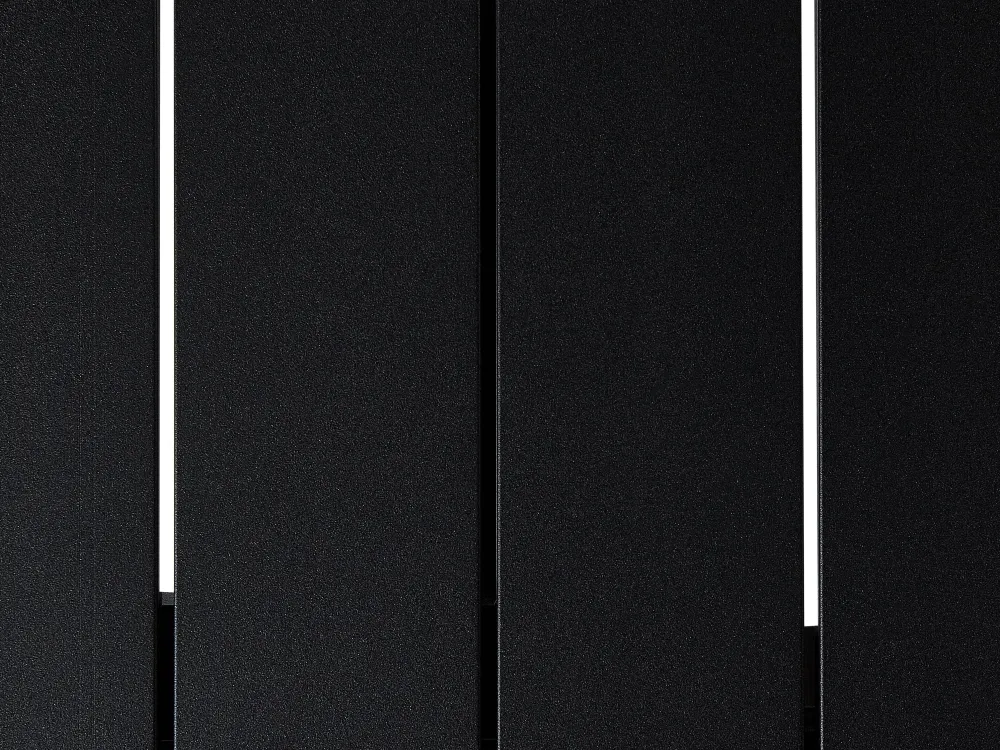 Ulkokalusteet<Beliani 6-Istuttava Ulkoruokailuryhma Alumiini Musta/Harmaa Valcanetto/Taviano