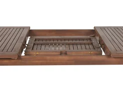 Best Beliani 8-Istuttava Ulkoruokailuryhma Akaasia Tumma Puu Cesana