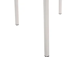 Best Sale Beliani 8-Istuttava Ulkoruokailuryhma 3-Osainen Graniittitaso Tekstiilituolit Musta/Harmaa Grosseto